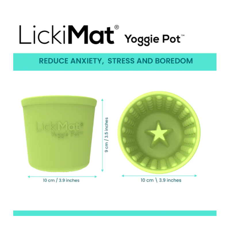 Lickimat Yoggie pot